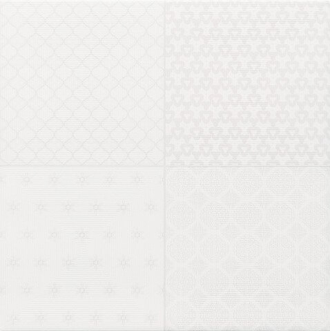 Cristacer, Retro Blanco 45x45 напольная плитка