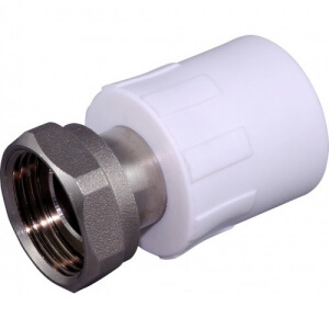 Valtec PPR Муфта 20 х 1/2" с накидной гайкой