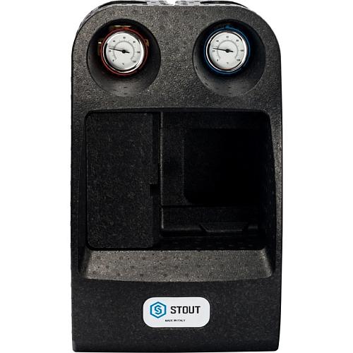 Stout Насосная группа для твердотопливных котлов 1” без насоса