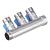 Henco Коллектор 3/4" с синими шаровыми кранами, 3/4"НР под евроконус, 3/4" - 3xEK14,16,18,20