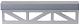 Butech, Pro-part Aluminium Anodizado 11 mm plata 0,8x1x250 декоративный элемент