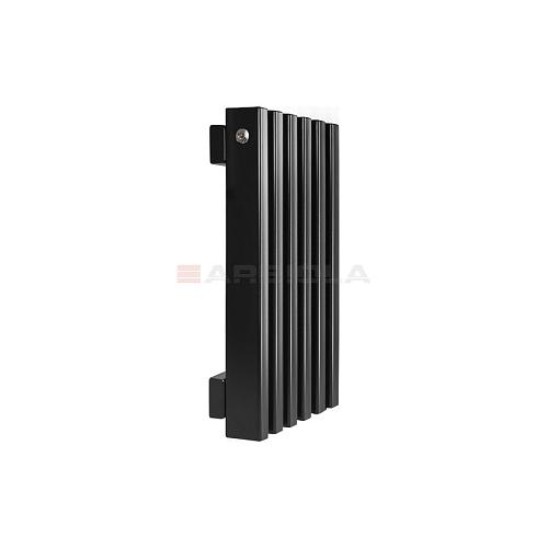 Arbiola Compact H 500-63-26 секции черный вертикальный радиатор c боковым подключением