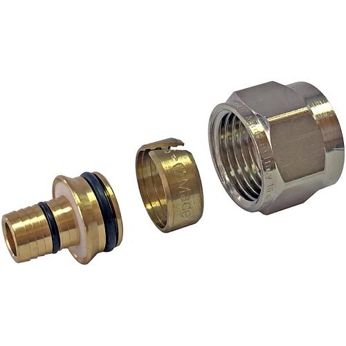 STOUT Фитинг 20х2,9x3/4" компрессионный для труб PEX-AL-PEX