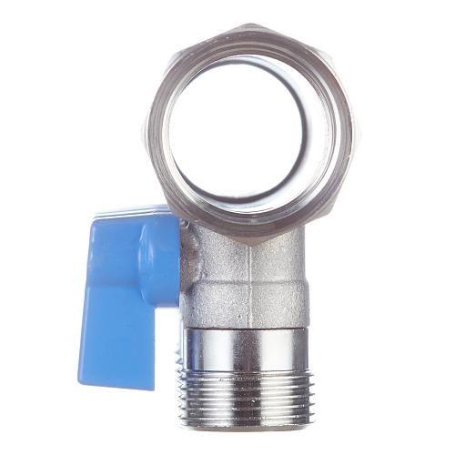 Henco Коллектор 3/4" с синими шаровыми кранами, 3/4"НР под евроконус, 3/4" - 2xEK14,16,18,20