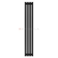  Arbiola Ritmo H 1750-40-05 секции черный вертикальный радиатор c боковым подключением