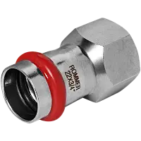 ROMMER Переходник ВПр-Вр 22x3/4, из нержавеющей стали прессовой, арт. Rss-0022-002234