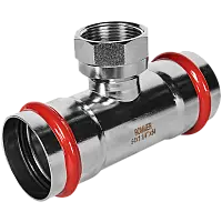 ROMMER Тройник-переходник ВПр-ВР 54х1 1/4, из нержавеющей стали, прессовой, арт. RSS-0015-054114