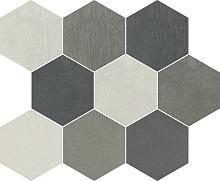 Gardenia Orchidea Mood Mosaico Esagono Freddo T9 35x40 см Мозаика