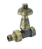 Art Deco Вентиль запорный прямой на 1/2 (бронза)