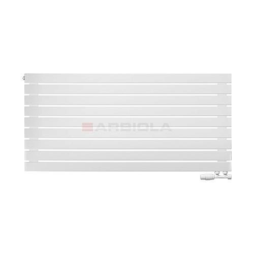 Arbiola Gorizont Liner V 1250-36-09 секции белый горизонтальный радиатор c нижним подключением