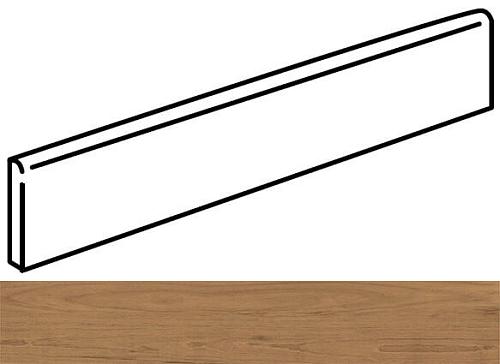 Caesar Fabula Theca Battiscopa nat. 7,2x60 см Плинтус