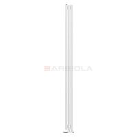 Arbiola Iris 42 V 2500-42-03 секции белый вертикальный радиатор c нижним подключением