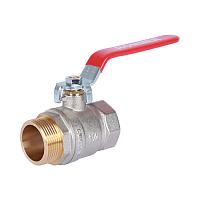 ROMMER Шаровой кран 1/2" ВР/НР, ручка рычаг