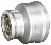 Муфты переходные никелированная латунь Муфты переходные никелированная латунь