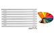 Arbiola Gorizont Compact V 700-63-08 секции цветной горизонтальный радиатор c нижним  подключением