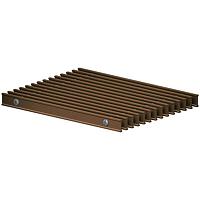 Решетка рулонная алюминиевая TechnoWarm PPA 350-4400 коричневый RAL8017