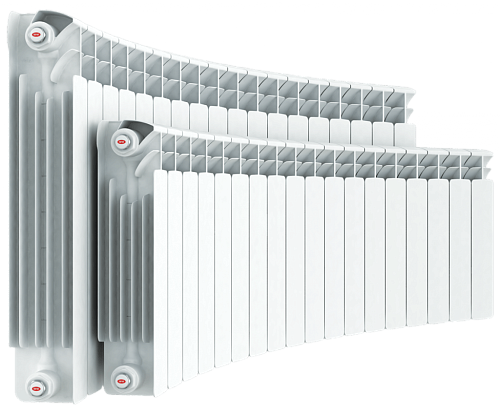 Rifar Base Flex 500- 4 секции Биметаллический радиусный радиатор