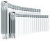 Rifar Base Flex 500- 9 секции Биметаллический радиусный радиатор