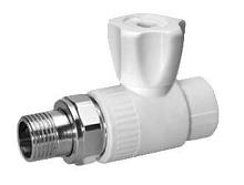 Kalde Кран шаровой 20x1/2 разборный прямой с накидной гайкой Kalde Кран шаровой 20x1/2 разборный прямой с накидной гайкой