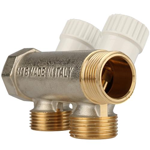 SMB 6851 343402 Stout Коллектор распределительный 3/4", 2 отвода 3/4"ЕК