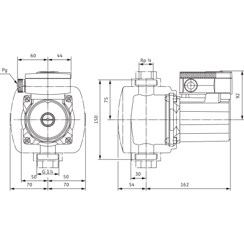 Wilo TOP-Z 20/4 DM PN6/10 Циркуляционный насос