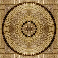 Infinity Ceramic Tiles Rimini Roseton Beige 120x120 декоративный элемент