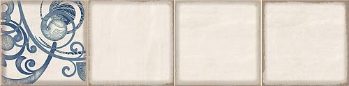 Eletto Ceramica, Faenza, Декор Cobalt Ornament 2 15,6х63