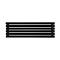 Arbiola Gorizont Liner H 1200-36-06 секции черный горизонтальный радиатор c боковым подключением