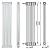 Zehnder Charleston 2180/06 секций №1270 3/4" RAL 9016 боковое подключение