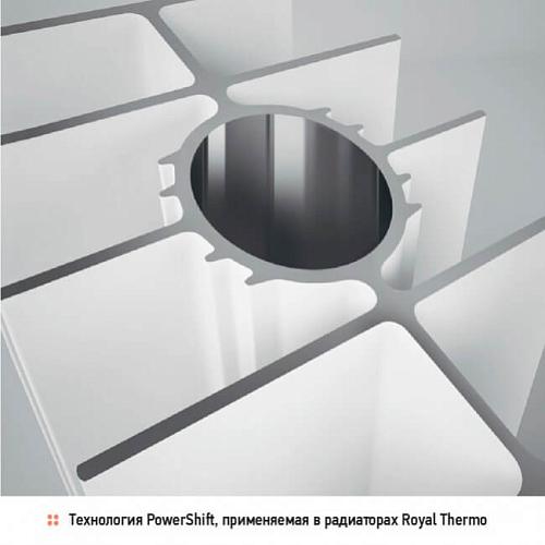 Royal Thermo  Piano Forte Bianco Traffico 500/2 секции БиМеталлический радиатор
