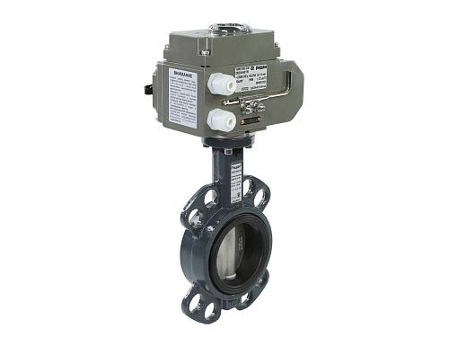 РИДАН Затвор дисковый PN16 DN250  диск чугун с электроприводом 220В 082X4538R