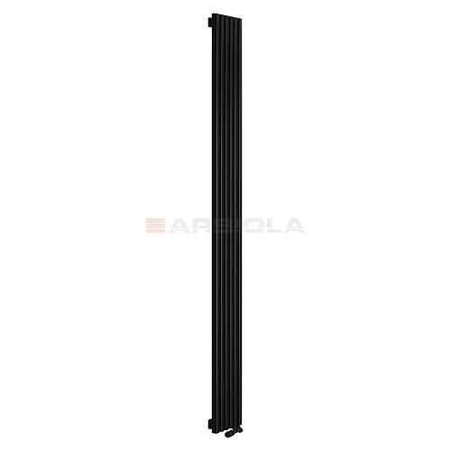 Arbiola Ritmo V 1800-40-04 секции черный вертикальный радиатор c нижним подключением