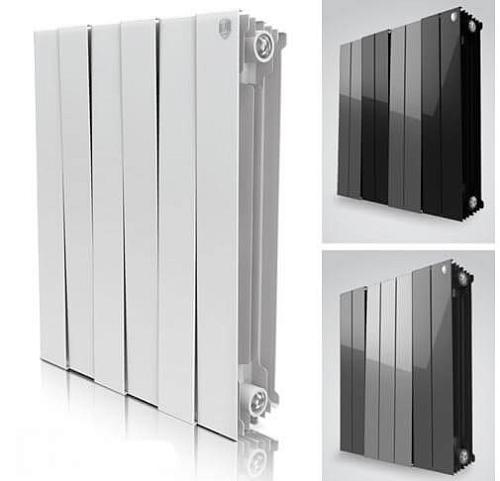 Royal Thermo  Piano Forte Bianco Traffico 500/2 секции БиМеталлический радиатор