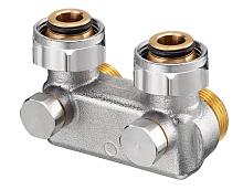 Oventrop Multimodul 3/4"НРх3/4"НГ Перепускной кран для радиаторов  с функцией отключения