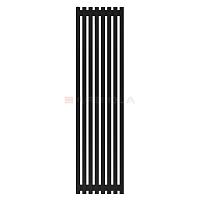  Arbiola Ritmo H 1750-40-08 секции черный вертикальный радиатор c боковым подключением