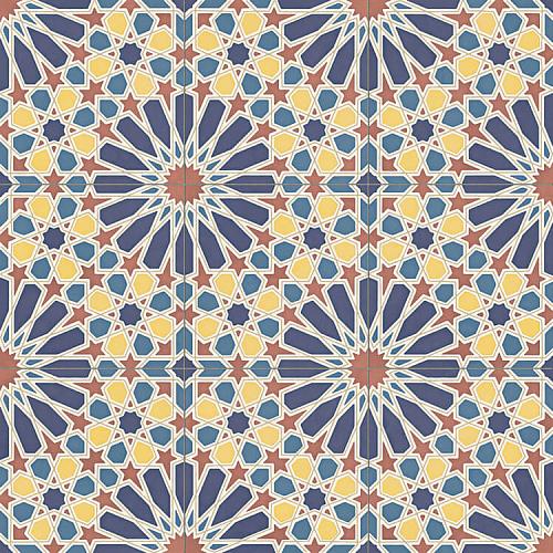 Aparici Alhambra Blue Natural 59,5x59,5 см Настенная плитка