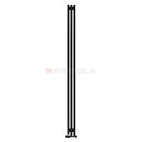 Arbiola Compact V 2200-63-03 секции черный вертикальный радиатор c нижним подключением