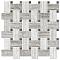 Cisa Italian Icon Vein Cut Chesterfield Mix Freddo Mosaico Nat 42,1x42,1 см Мозаика