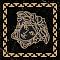 Versace Emote Tozzetto Nero Amasant 10x10 см Декор