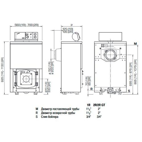 Sime Rondo 2R 15 OF Газовый напольный одноконтурный котел