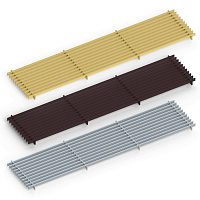 Itermic GRILL 600 LGA-20 Решетка алюминиевая продольная