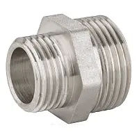 Ниппели переходные никелированная латунь Ниппели переходные никелированная латунь