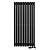 Arbiola Iris 42 V 1200-42-12 секции черный вертикальный радиатор c нижним подключением