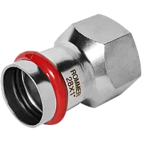 ROMMER Переходник ВПр-Вр 28x1, из нержавеющей стали прессовой, арт. Rss-0022-000281