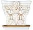 Infinity Ceramic Tiles Vaticano Capitel-3 Oro 16.8x17 декоративный элемент