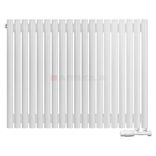 Arbiola Iris 42 V 700-42-19 секции белый вертикальный радиатор c нижним подключением