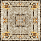 Infinity Ceramic Tiles Dell Imperatore Roseton Light 120x120 Декор