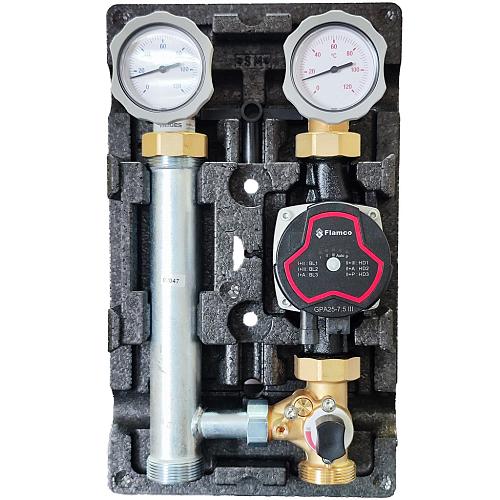Meibes Насосная группа MK 1" с насосом Flamco GPA 25-7.5 M66831.36SH