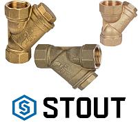 Фильтр сетчатый  муфтовый (грубой очистки) Stout