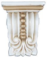 Infinity Ceramic Tiles Vaticano Menzola-1 Oro 11.2x14.5 декоративный элемент
